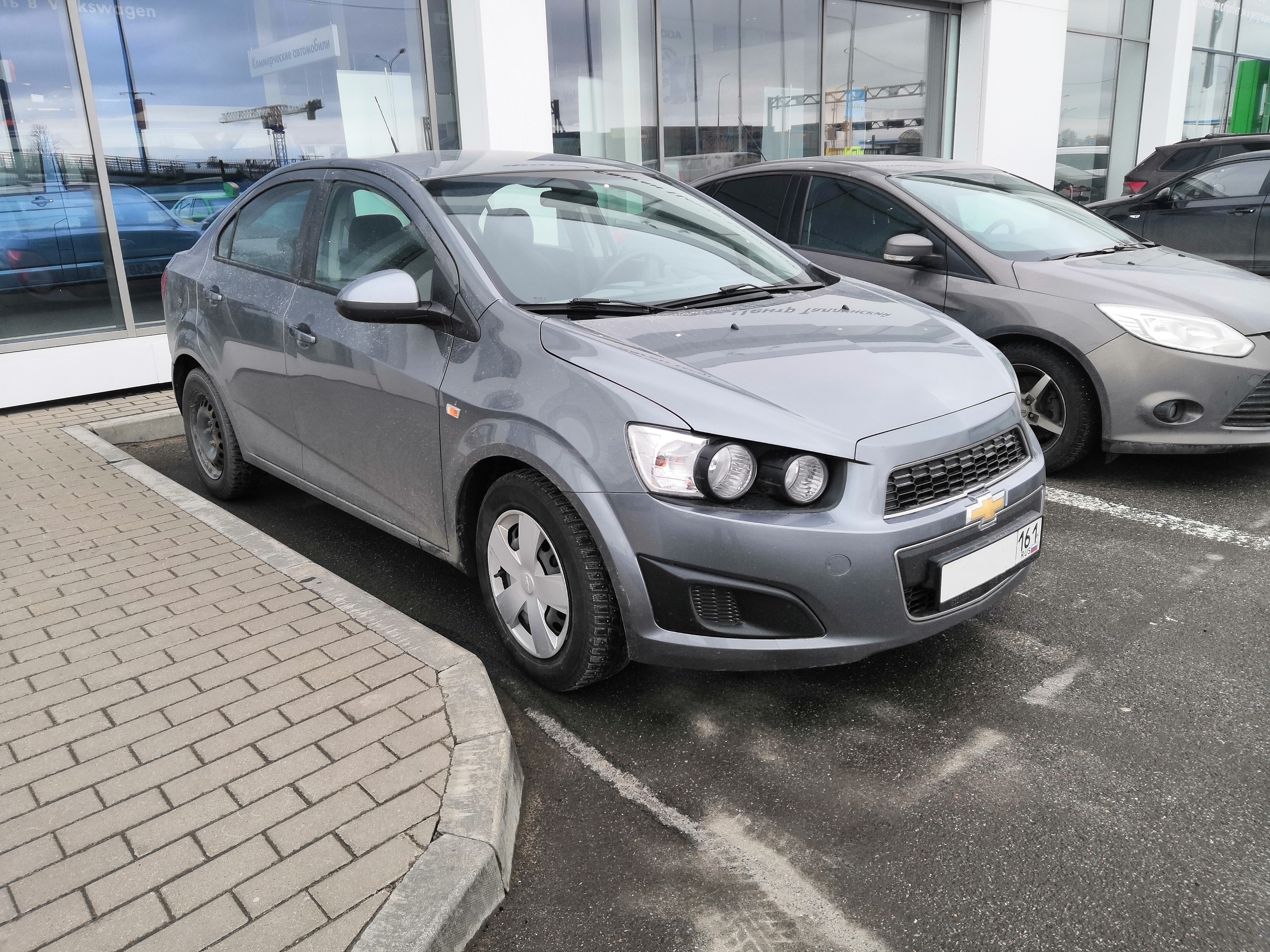 Chevrolet Aveo установка сирены